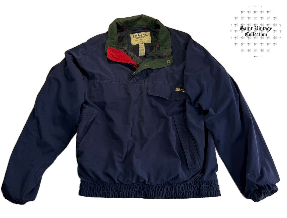 90s Vintage Tourney Gore-Tex Medium Pullover Golf Jacket